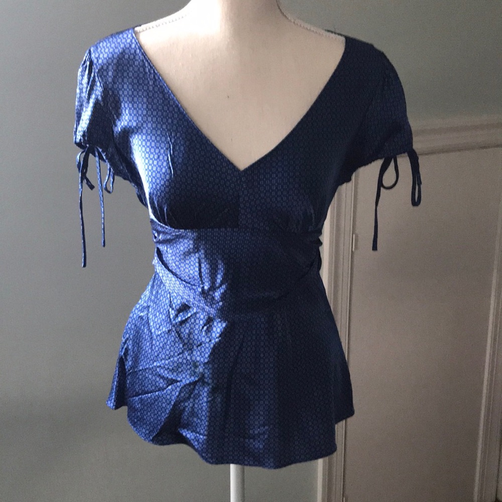Express silk top